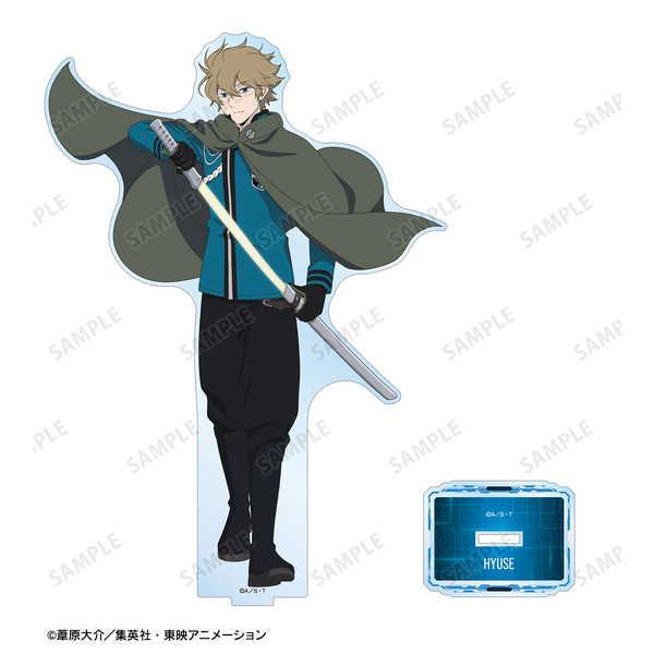 ワールドトリガー BIGアクリルスタンド 描き下ろし ヒュース 戦闘開始