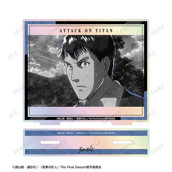 進撃の巨人 Ani-Art BLACK LABEL 第3弾 オーロラアクリルスタンド ベルトルト【予約 08/下 発売予定】 |  | 01