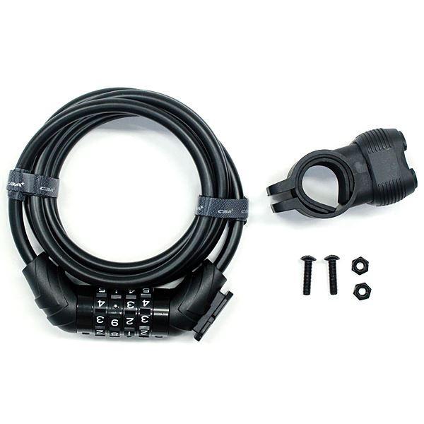 あさひ（asahi） アサヒ ブラケットダイヤルワイヤー錠 8x1800mm 暗証