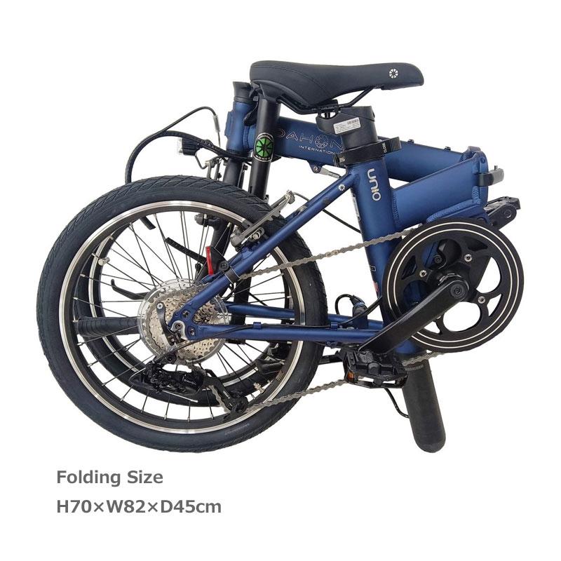 DAHON（ダホン） DAHON INTERNATIONAL UNIO ユニオ 20” 9速 E-BIKE