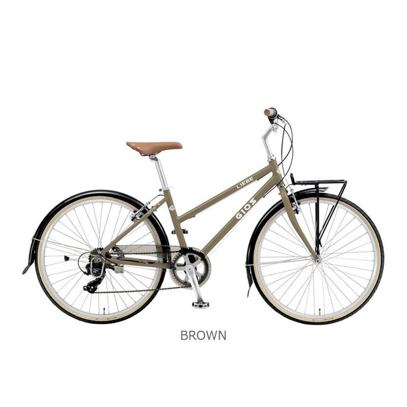 GIOS LIEBE シティサイクル 26インチ ベージュ【未使用】 GIOS ジオス 2025年モデル LIEBE リーベ 1x7s 26” クロスバイク