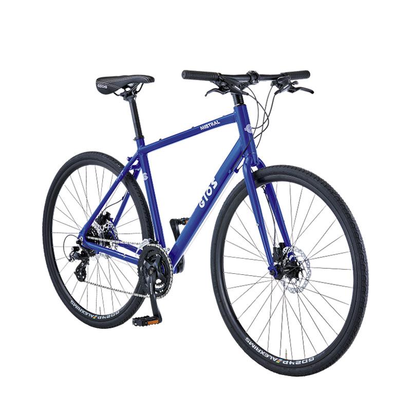 <整備済を配達無料>GIOS mistral 3x8速  適応身長168〜174cm前後 GIOS（ジオス） 2026年モデル MISTRAL DISC ミストラルディスク 3x8s