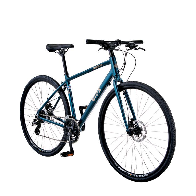 美品 GIOS MISTRAL 430mm 軽量アルミ ディスクブレーキ 手に入れるなら今のうち！人気のMISTRALのディスクブレーキモデル