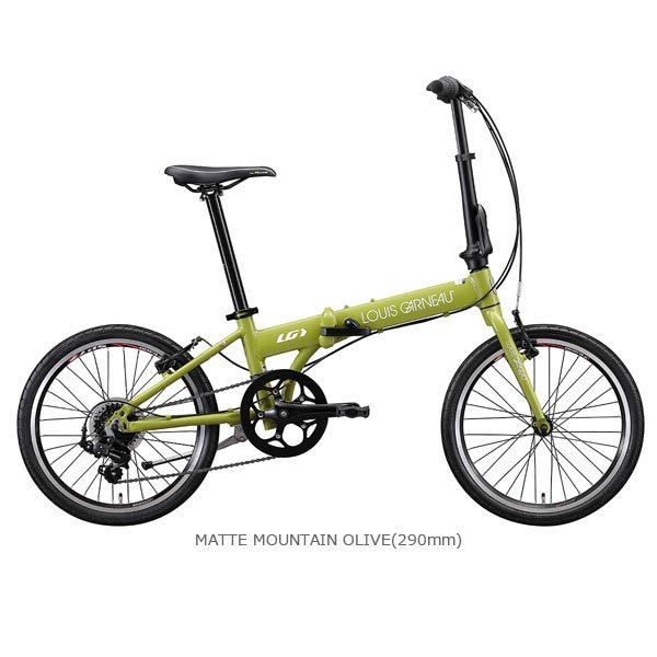 自転車 ルイガノ イーゼル6.0 MATTE MOUNTAIN OLIVE 折りたたみ自転車 