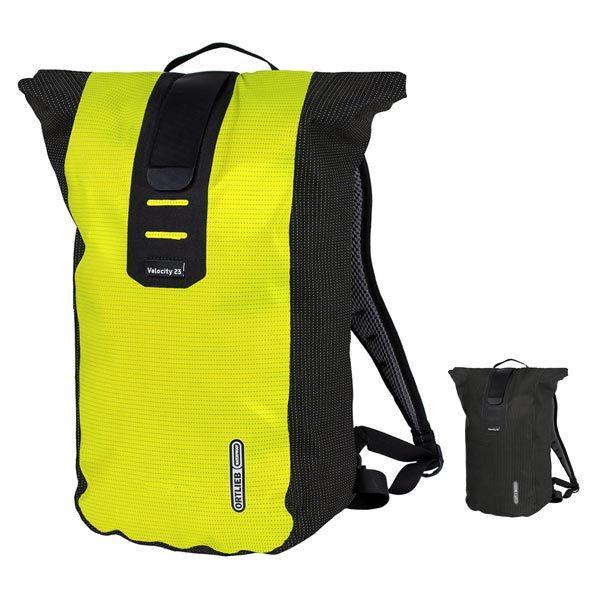 ORTLIEB (オルトリーブ) ヴェロシティー ハイビジビリティ 23L ORTLIEB（オルトリーブ） ヴェロシティ HV /23L : バイシクルショップ