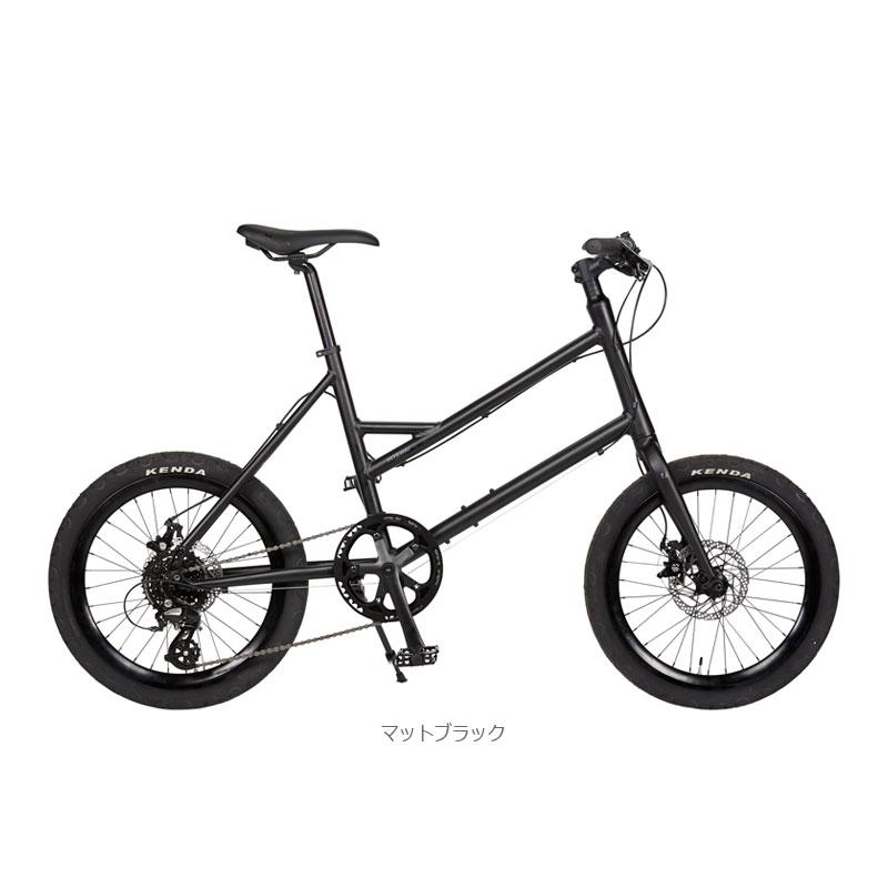 RITEWAY GLACIER マットブラック2023 ミニベロ 自転車 RITEWAY ライトウェイ GLACIER グレイシア ミニベロ 小径車