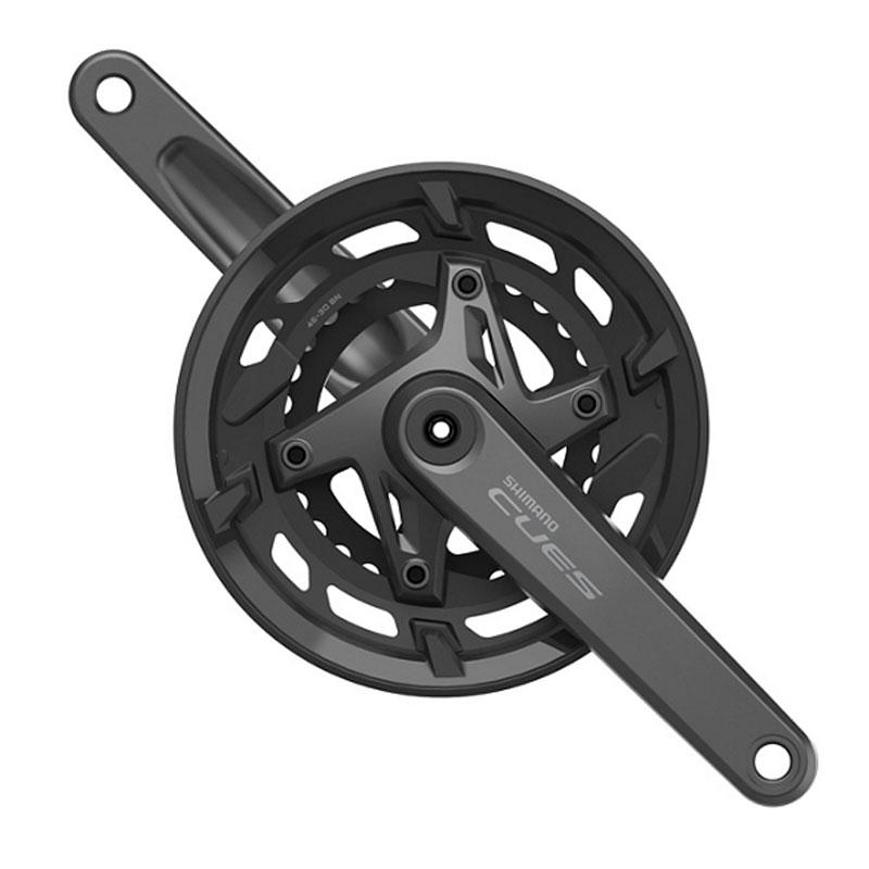 CUES 6000シリーズ クランクセット＆RD シマノ SHIMANO CUES クランクセット FC-U6000-2 2x9-10スピード