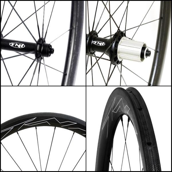 TNI Dragon50 カーボンチューブラーホイール（前後セット） TNI ドラゴン50 チューブラーホイールセット / Dragon50 カーボン