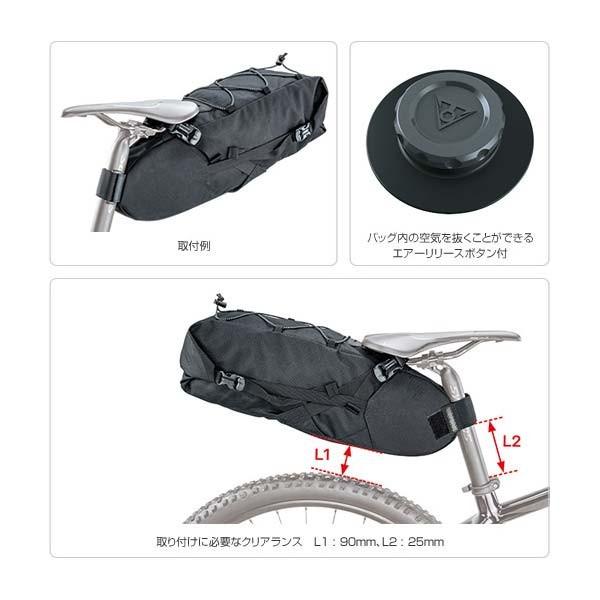 【Tさん専用】TOPEAK バックローダー 6L 自転車バッグ ブラック　新品 Amazon | トピーク バックローダー 6L ブラック | トピーク