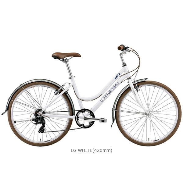 自転車 在庫セール ルイガノ シティローム8.0 LG WHITE クロスバイク LOUIS GARNEAU CITYROAM8.0