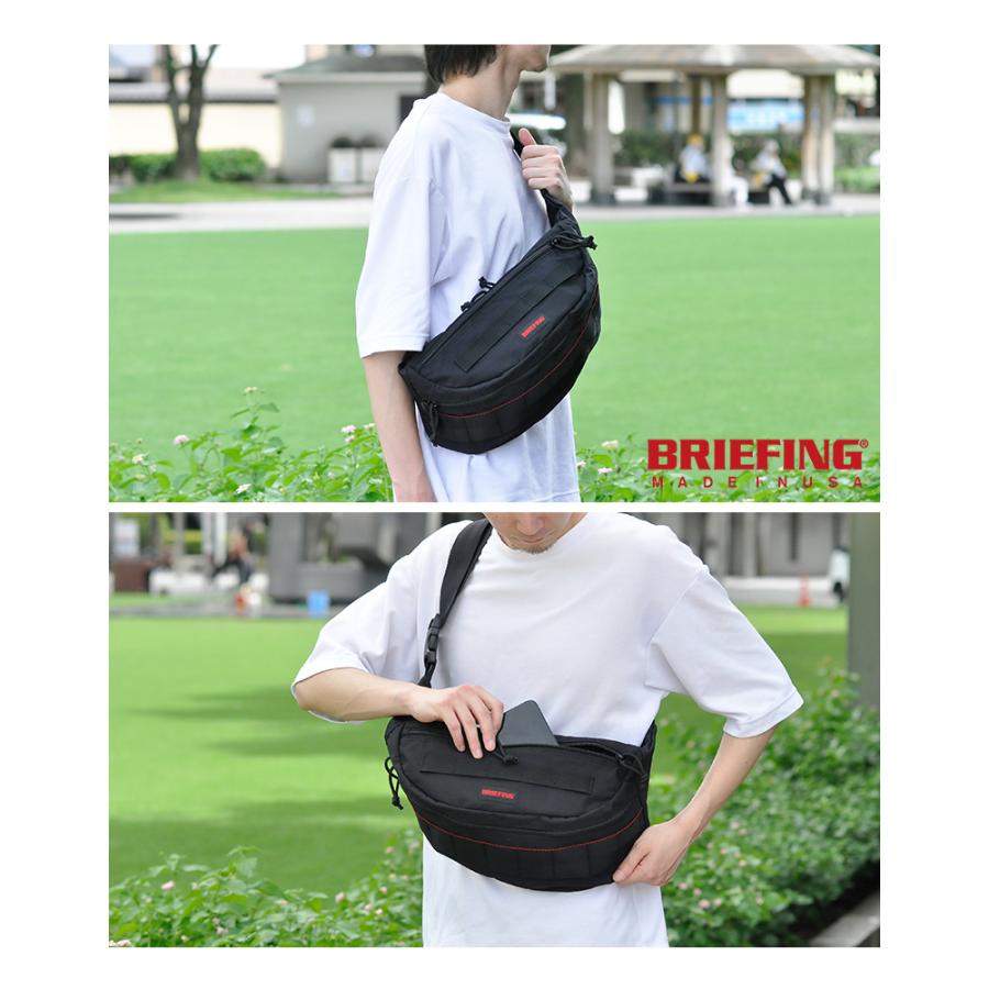 BRIEFING（ブリーフィング） ウエストバッグ ボディバッグ ヒップ