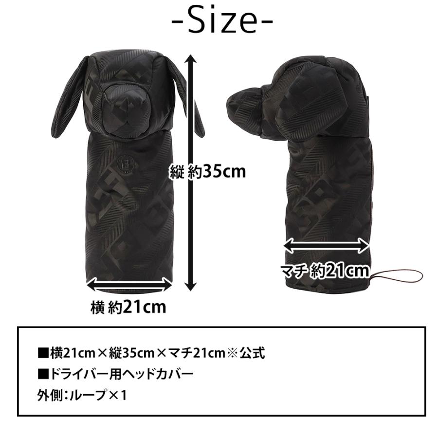ブリーフィング ゴルフ ヘッドカバー ドライバー ゴルフクラブ BRIEFING ギア グッズ ドギードライバーカバー リモンタJQ BRG253G50 メンズ レディース_14