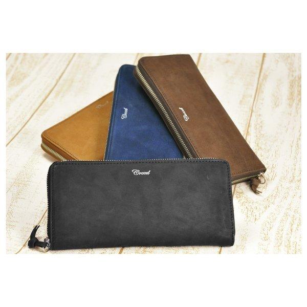 Creed(ファッション) クリード Creed ラウンドファスナー長財布 RUB