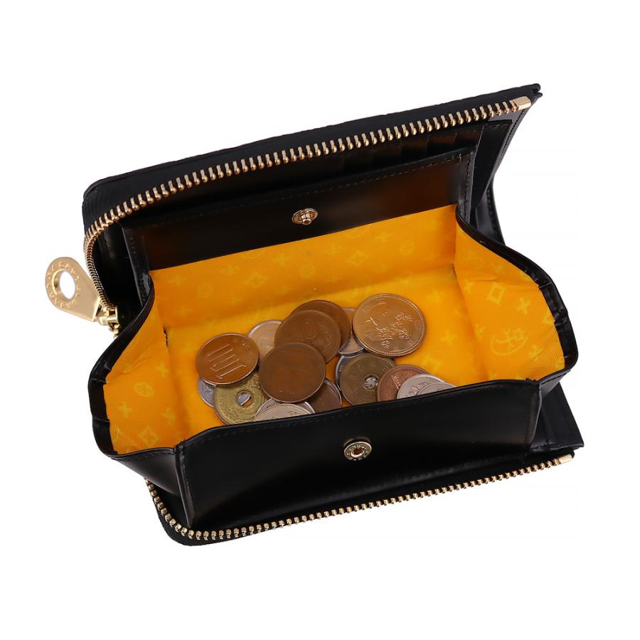 CASTELBAJAC（カステルバジャック） L字ファスナー 二つ折り財布