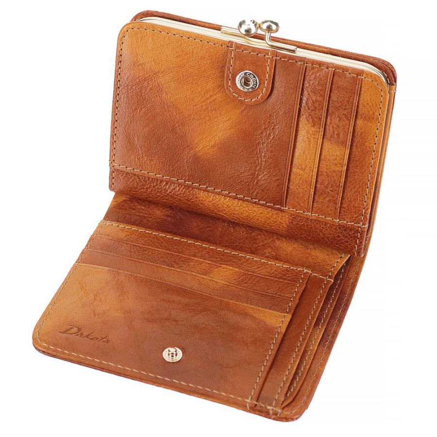 Dakota ダコタ ペンネロ がま口二つ折り財布 Dakota 最大P+16% ダコタ 財布 二つ折り 二つ折り財布 がま口