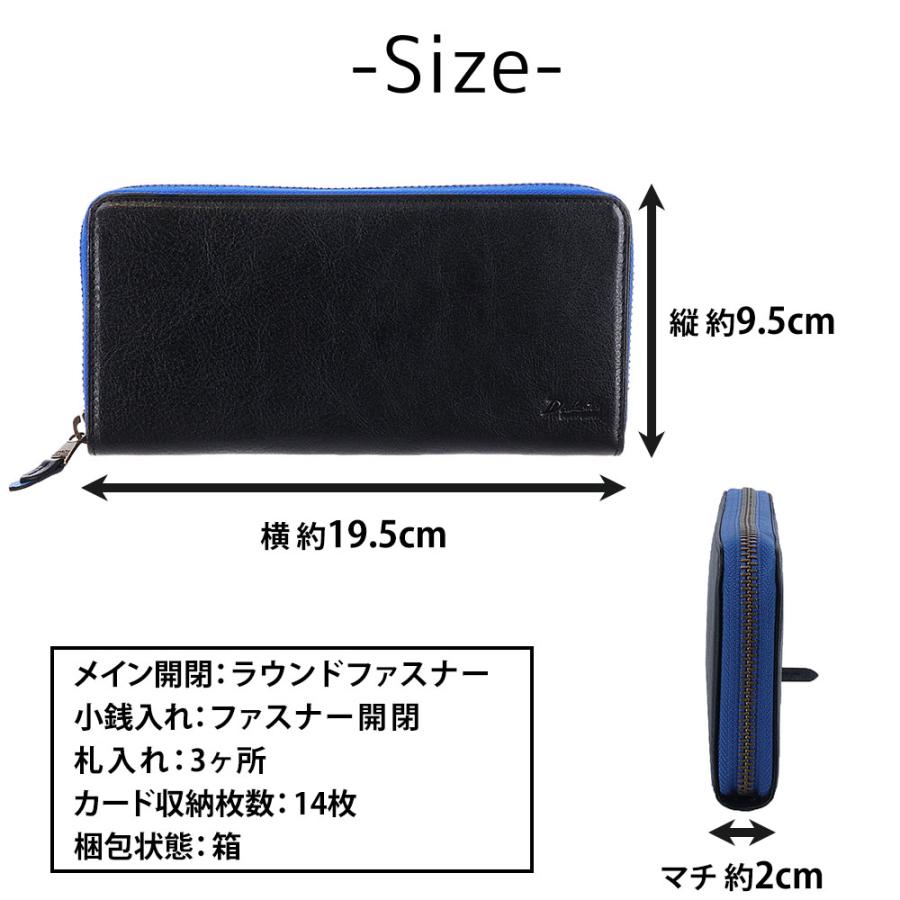 Dakota（ダコタ） ダコタブラックレーベル ラウンドファスナー長財布
