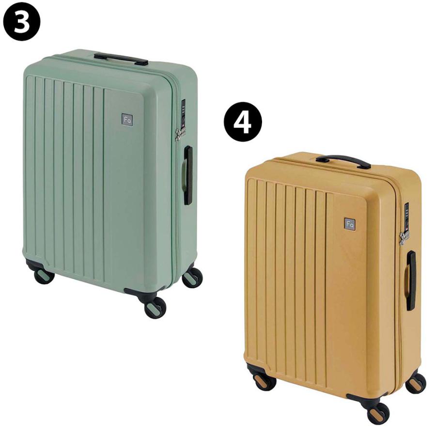 フリクエンター スーツケース キャリー ハード FREQUENTER リエーヴェ 4輪キャリー 57cm 中型 52L 4〜5泊程度 1-252 メンズ レディース | FREQUENTER | 06