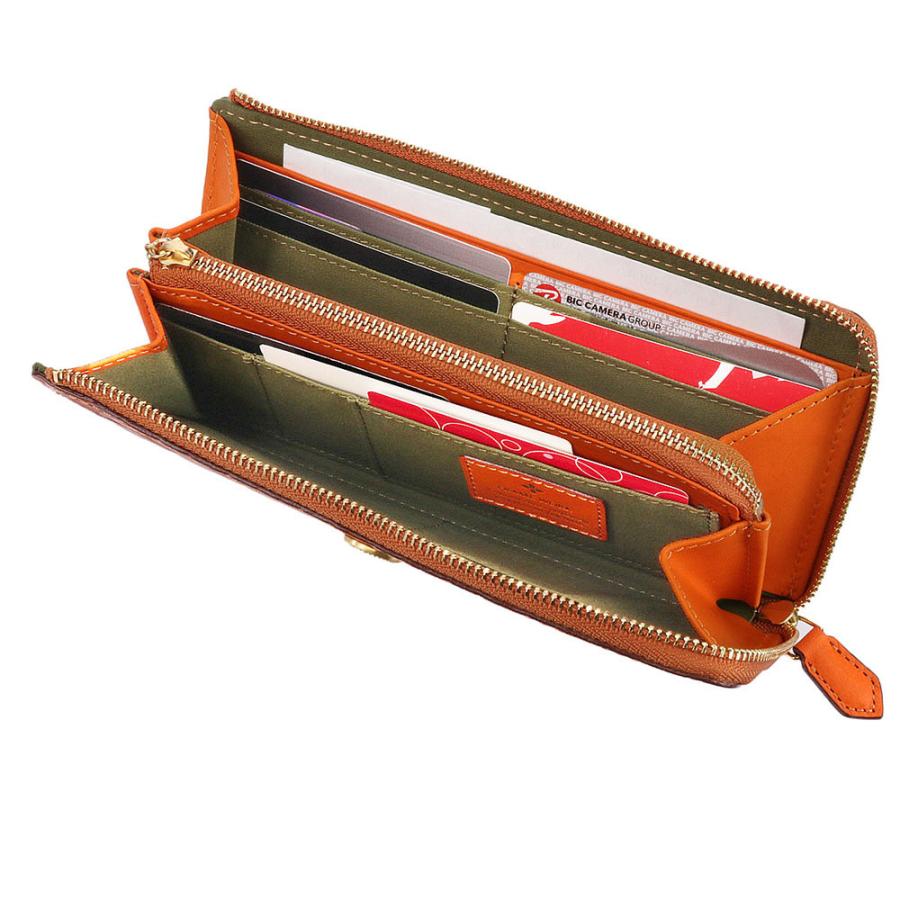 フレームワーク FRAME WORK モネータ L字ファスナー長財布 ロングウォレット 45014 イタリア製牛革 本革 レディース ピンク オレンジ グリーン ネイビー ポイント10倍 送料無料 誕生日プレゼント ギフト プレゼント ラッピング FRAMeWORK（フレームワーク） 最大P+16% モネータ L字ファスナー長財布