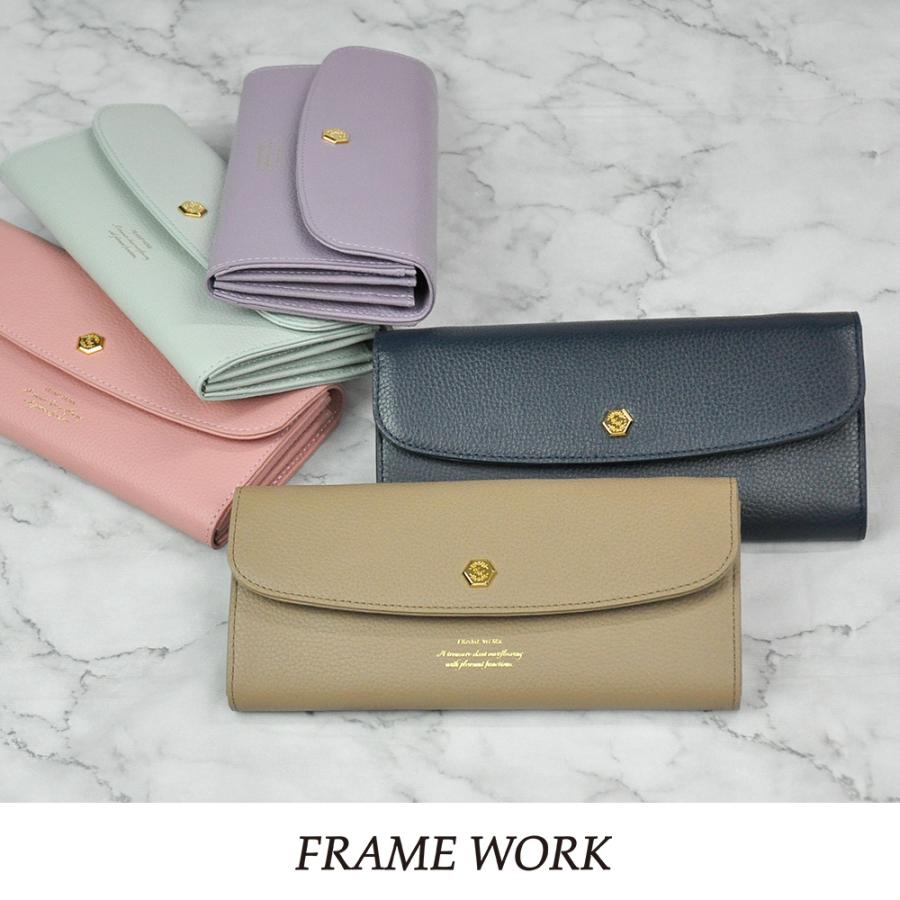 フレームワーク 財布 長財布 かぶせ さいふ サイフ FRAME WORK クイック 45062 レディース | FRAMeWORK | 07