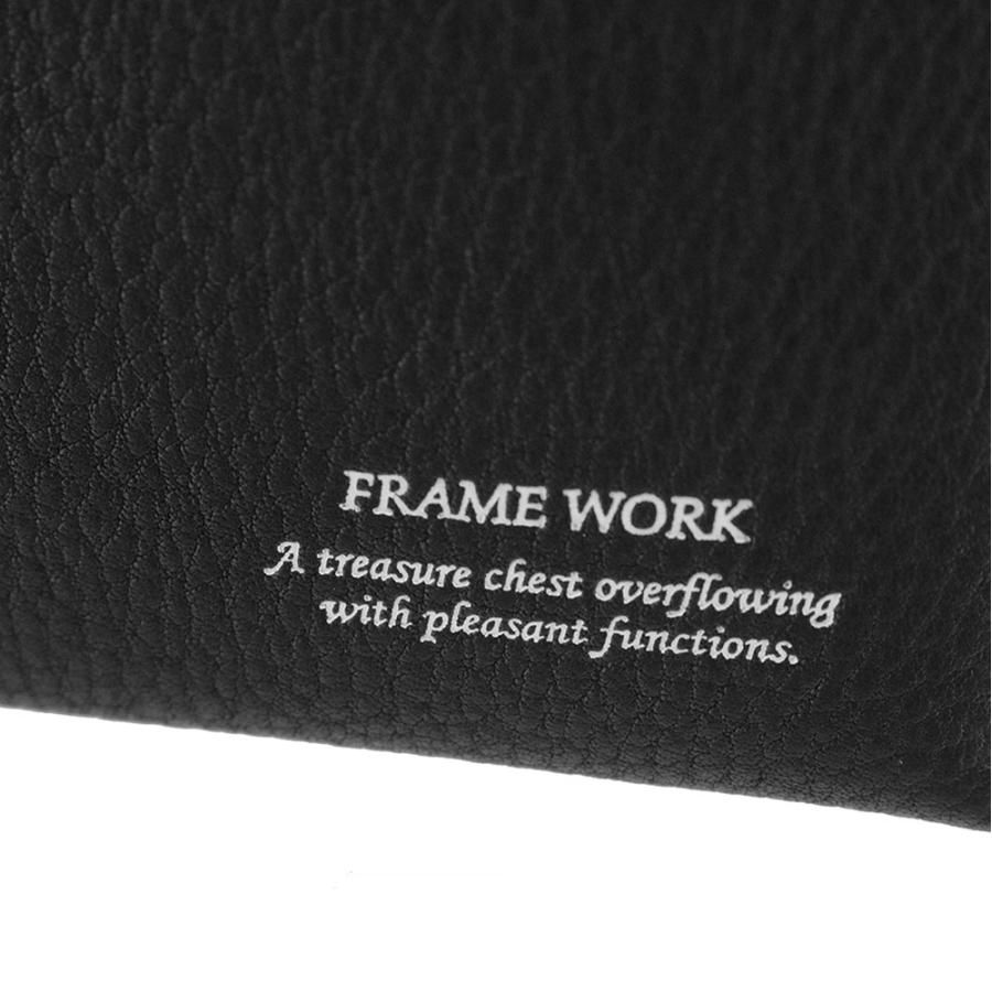 フレームワーク 財布 長財布 オープン 薄い 本革 小銭入れあり FRAME WORK シアー 45083 レディース | FRAMeWORK | 17