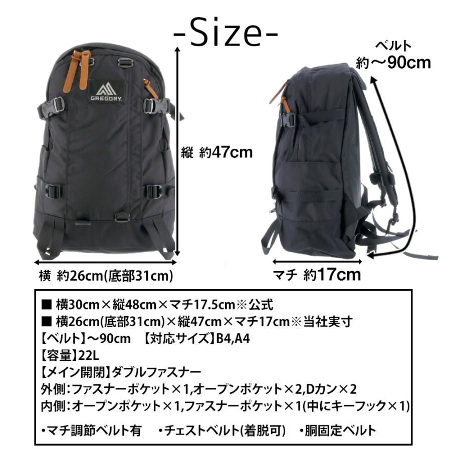 GREGORY 最大P+16% グレゴリー バッグ リュックサック デイパック