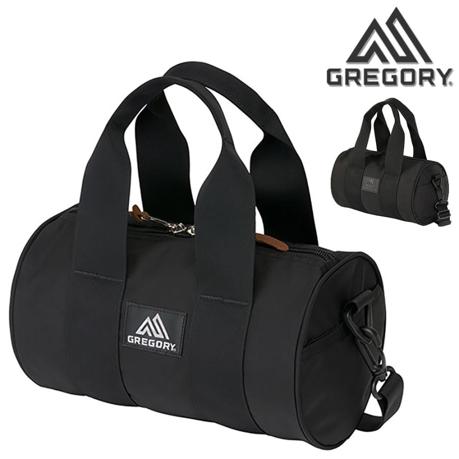 N°21 ブラック ドラムバッグ GREGORY（グレゴリー） GREGORY 2wayボストンバッグ ダッフルバッグ