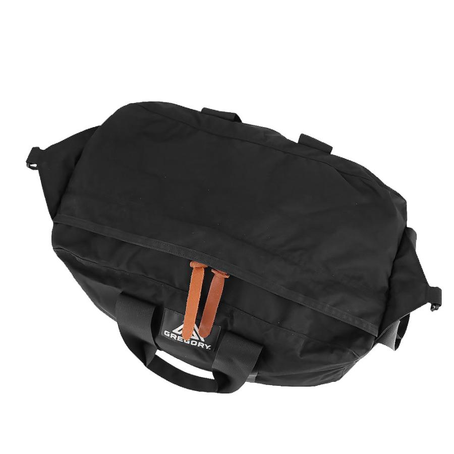 ✨グレゴリー（GREGORY）ボストンバッグ／ブラック（チェック柄） GREGORY グレゴリー 旧ロゴ チェック柄 ナイロン ミニ ボストン