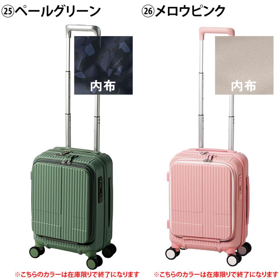 innovator（イノベーター） スーツケース キャリーケース 21L 1-3泊