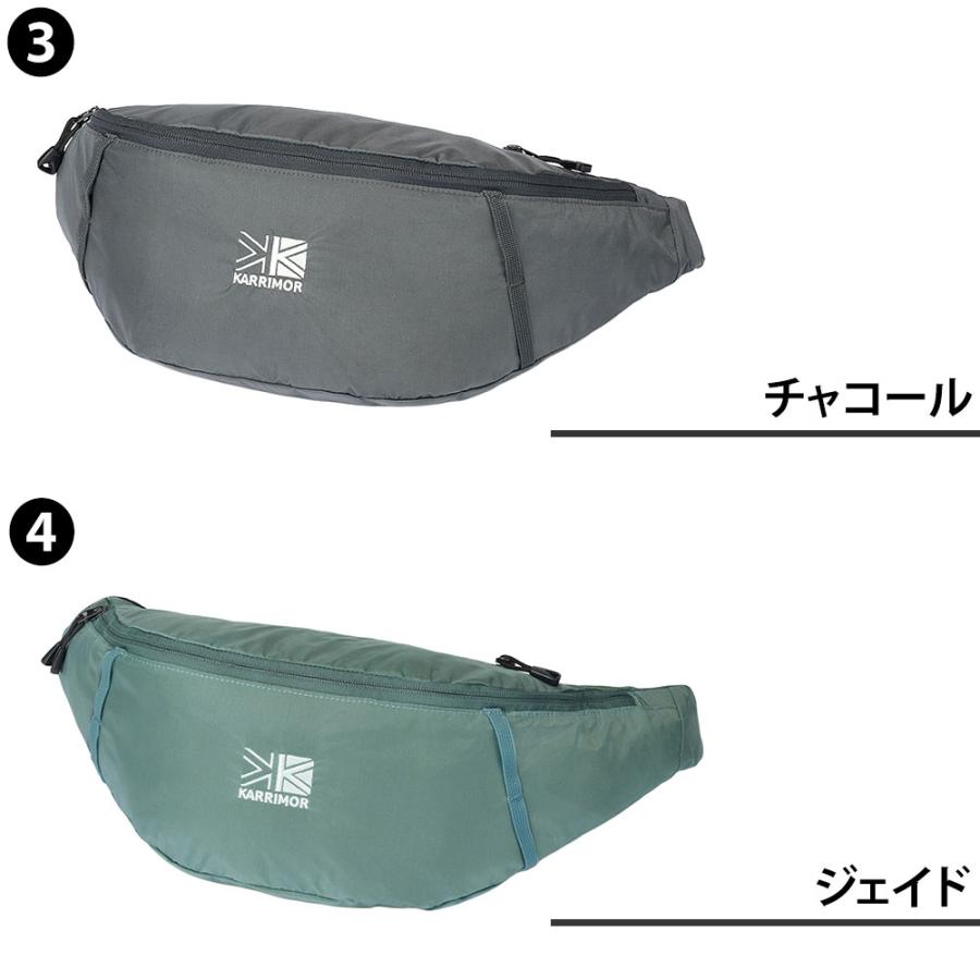カリマー ウエストバッグ ボディバッグ 斜め掛け 4L B6対応 軽量 ミニ KARRIMOR スポーラン4 メンズ レディース_6