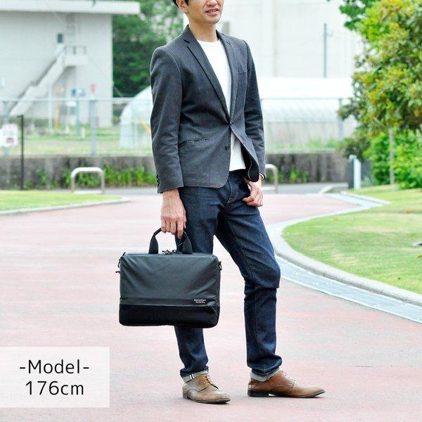 マンハッタンパッセージ MANHATTAN PASSAGE プラス2.1 Plus2.1 2wayブリーフケース ショルダーバッグ ビジネスバッグ スリムウェルオーガナイズド 3311 メンズ_3