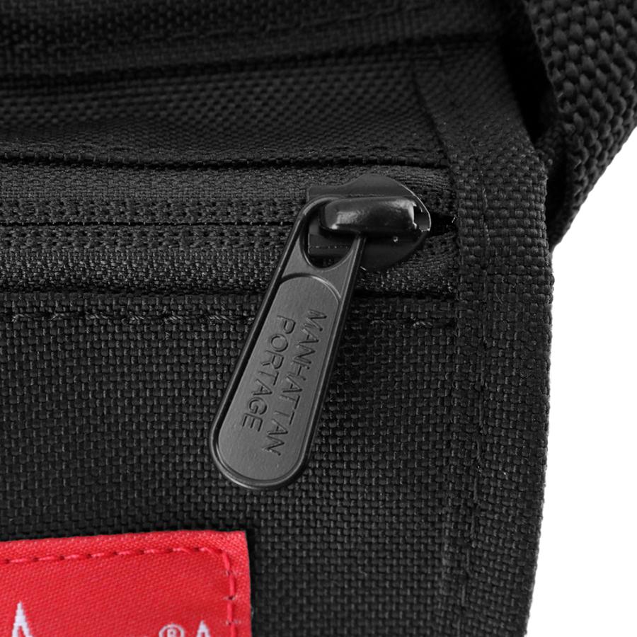 ノベルティ付き マンハッタンポーテージ Manhattan Portage MP1603FZP ナイロンメッセンジャーバッグフラップジッパーポケット_11