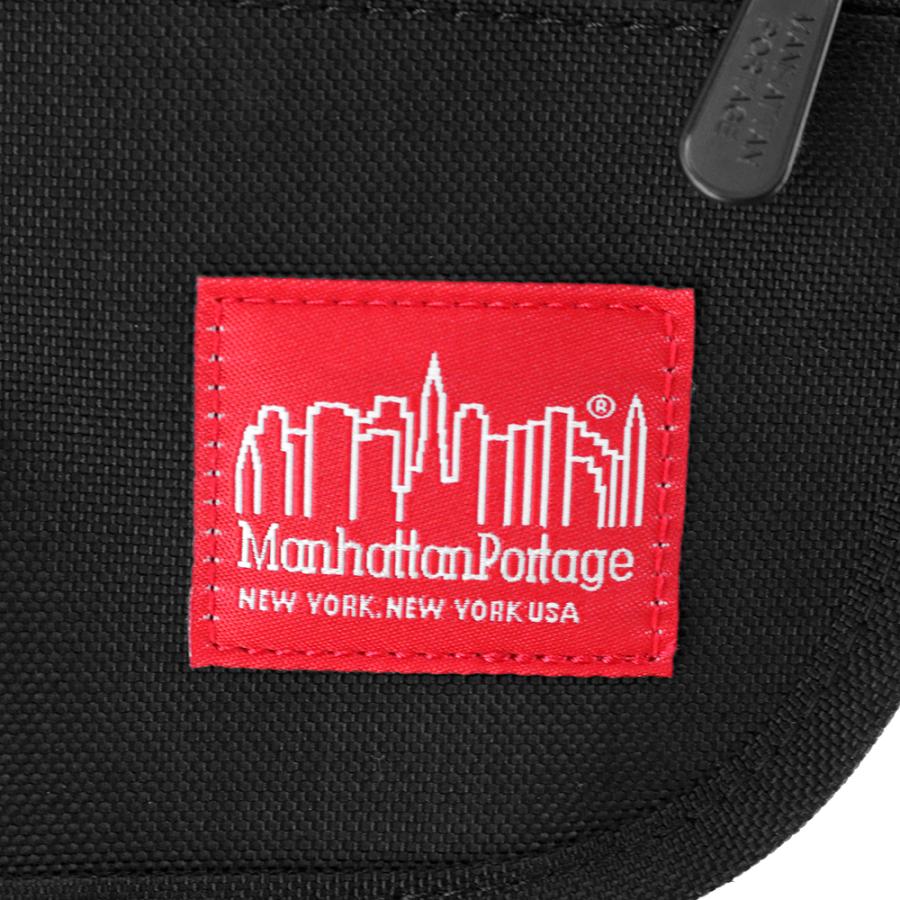 ノベルティ付き マンハッタンポーテージ Manhattan Portage MP1603FZP ナイロンメッセンジャーバッグフラップジッパーポケット_12