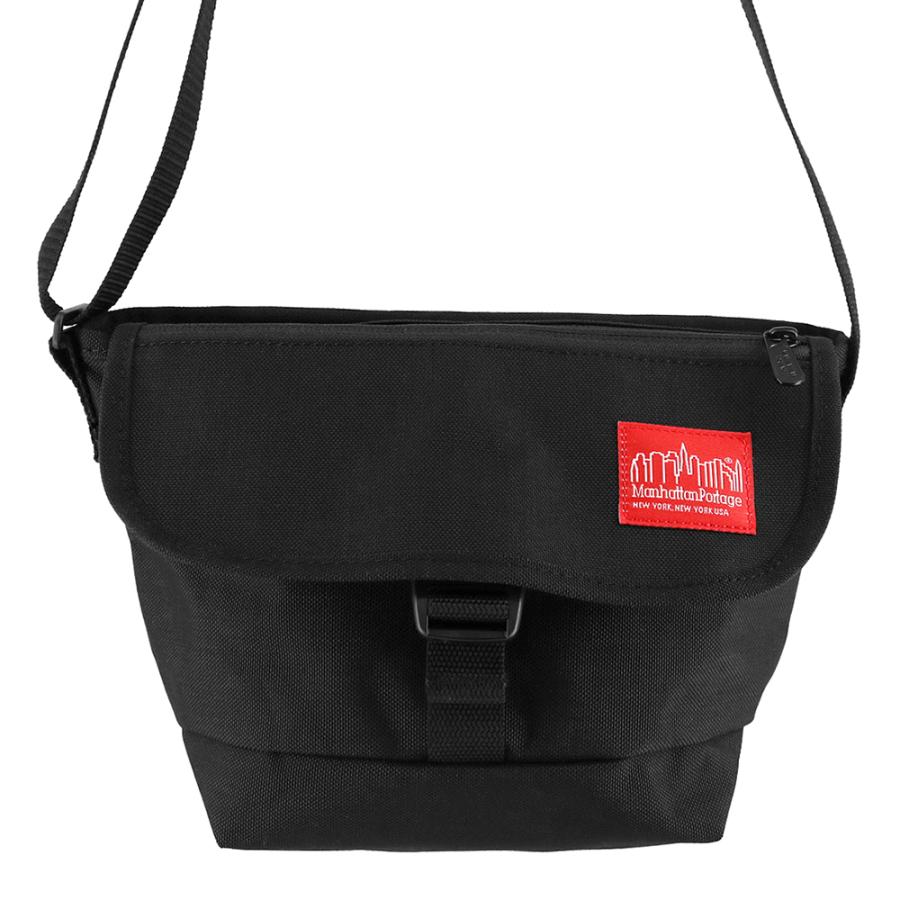 ノベルティ付き マンハッタンポーテージ Manhattan Portage MP1603FZP ナイロンメッセンジャーバッグフラップジッパーポケット_15