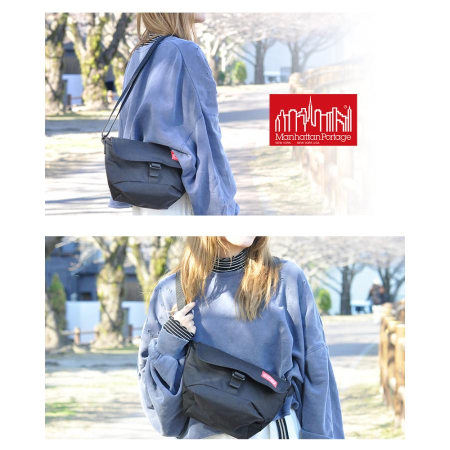 ノベルティ付き マンハッタンポーテージ Manhattan Portage MP1603FZP ナイロンメッセンジャーバッグフラップジッパーポケット_20