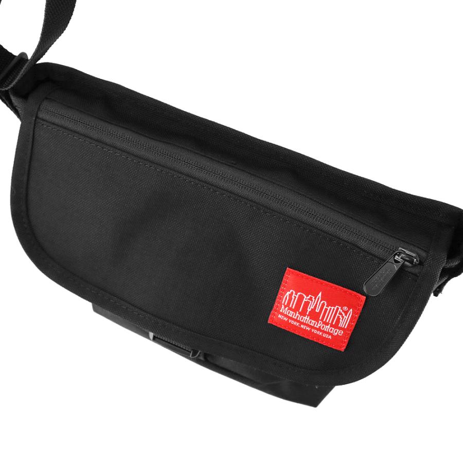 ノベルティ付き マンハッタンポーテージ Manhattan Portage MP1603FZP ナイロンメッセンジャーバッグフラップジッパーポケット_8
