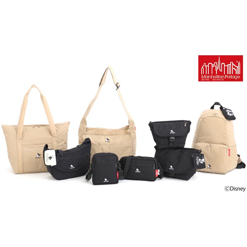 マンハッタンポーテージ バッグ Disney ミッキー Mickey Mouse Manhattan Portage ナイロンメッセンジャーバッグフラップジッパーポケット24 A5 MP1603FZPMIC24_3