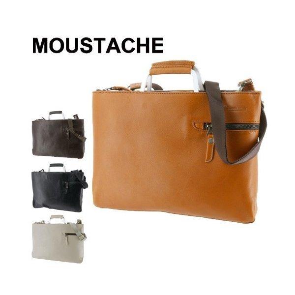 ムスタッシュ MOUSTACHE ！ ショルダーバッグ クラッチバッグ(L) 3wayビジネスバッグ jwe2226 メンズ レディース