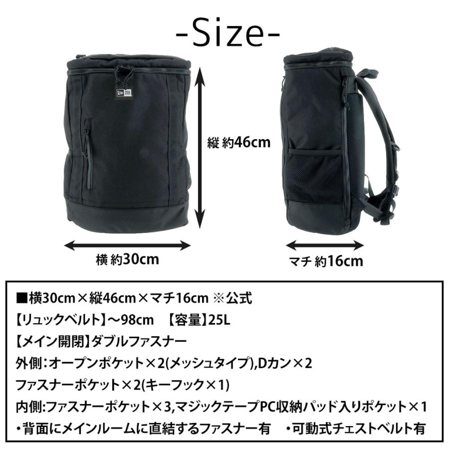 NEW ERA ブラックバックパック NEW ERA（ニューエラ） バッグ リュック リュックサック デイパック