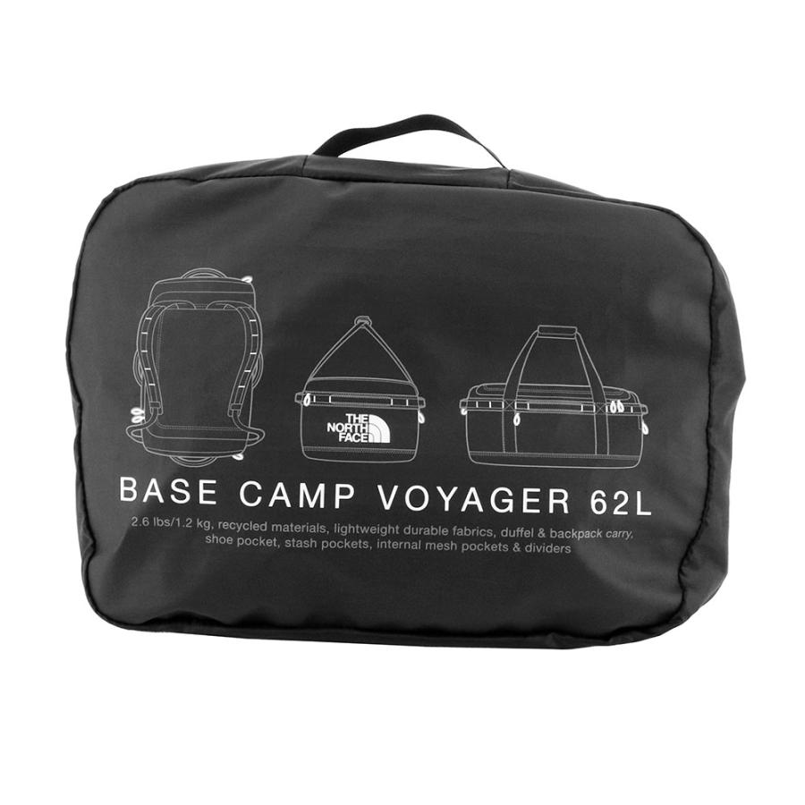 ノースフェイス ボストンバッグ 2WAY リュック 62L THE NORTH FACE ベースキャンプボイジャーライト62L NM82378 メンズ レディース_19