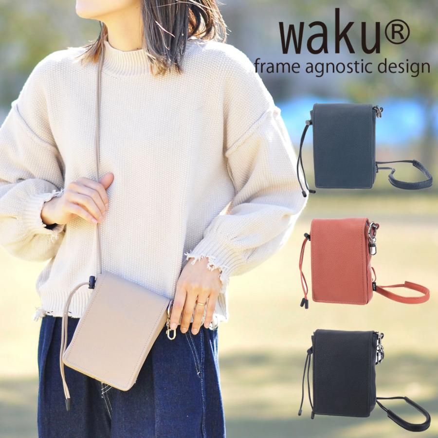 waku（ワク） 最大P+16% ショルダーポーチ ショルダーバッグ メンズ