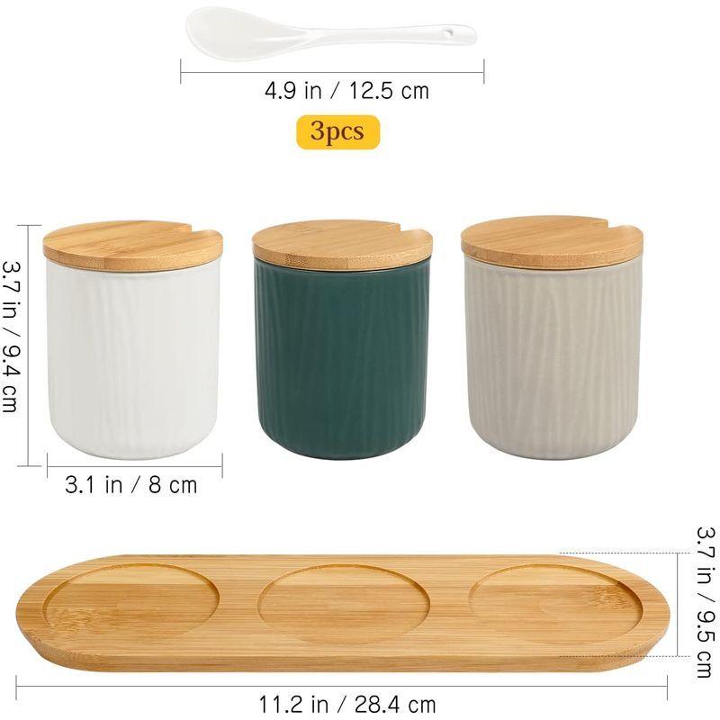 Ounona 調味料入れ おしゃれ 陶器 塩 コショウ 砂糖入れ 調味料ケース スパイスボトル 薬味入れ 塩胡椒入れ 3個3色 調味料ストッ オーツーselect 通販 Yahoo ショッピング