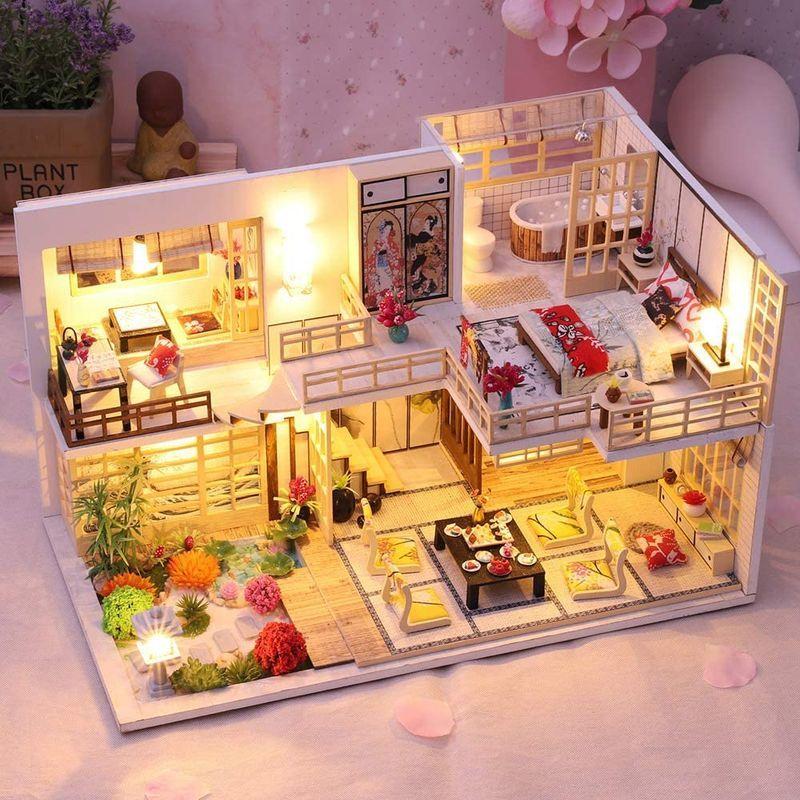完成品 ミニチュアドールハウス 靜和雅居 和風
