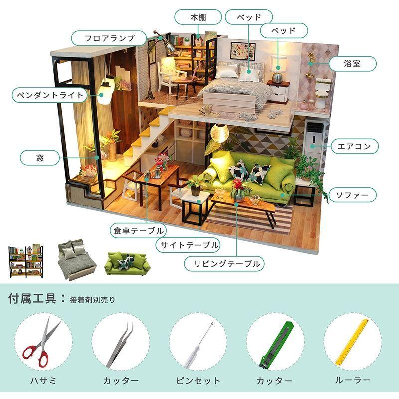 日本語説明書ドールハウス ミニチュア 手作りキットセット 初心者向け DIY 木製 ドールハウス 3Dパズル おもちゃ LEDライト付き ド :20220429171201-00697:オーツーselect - 通販 - Yahoo!ショッピング 日本語説明書ドールハウス ミニチュア 手作りキットセット 初心者向け DIY 木製 ドールハウス 3Dパズル おもちゃ LEDライト付き ド :20220429171201-00697:オーツーselect - 通販 - Yahoo!ショッピング