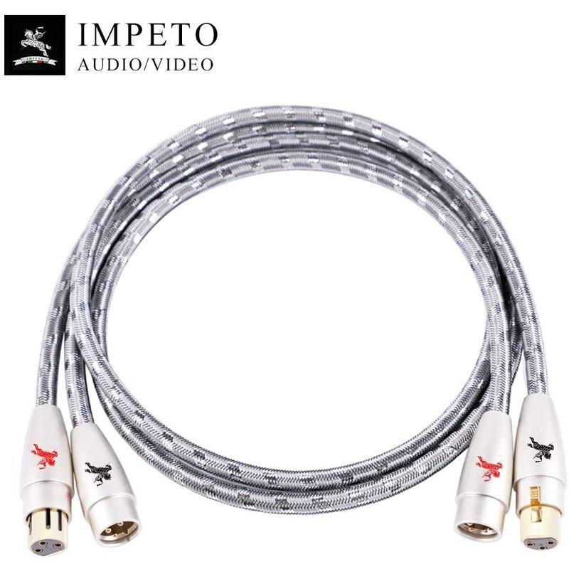 イタリアIMPETO ，ドイツ製造Hi-Fi のXLRオーディオケーブル（オス-メス）キャノンケーブル/xlrケーブル/3ピンマイクロフォン Fi オス メス イタリアIMPETO ，ドイツ製造Hi のXLRオーディオケーブル キャノンケーブル/xlrケーブル/3ピンマイクロフォン