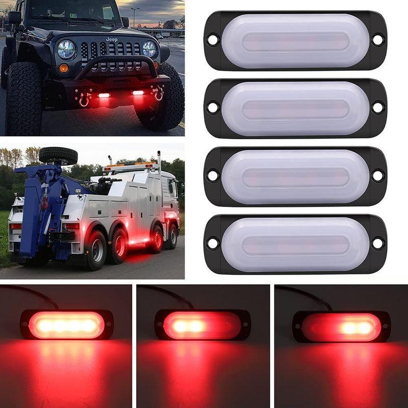 X-STYLE LED ストロボ 12V 24V フラッシュライト 赤 点滅警告灯 超薄型 4連LED 防水 耐衝撃 緊急グリルライト サイ :20220518034121-01838:オーツーselect - 通販 - Yahoo!ショッピング X-STYLE LED ストロボ 12V 24V フラッシュライト 赤 点滅警告灯 超薄型 4連LED 防水 耐衝撃 緊急グリルライト サイ :20220518034121-01838:オーツーselect - 通販 - Yahoo!ショッピング