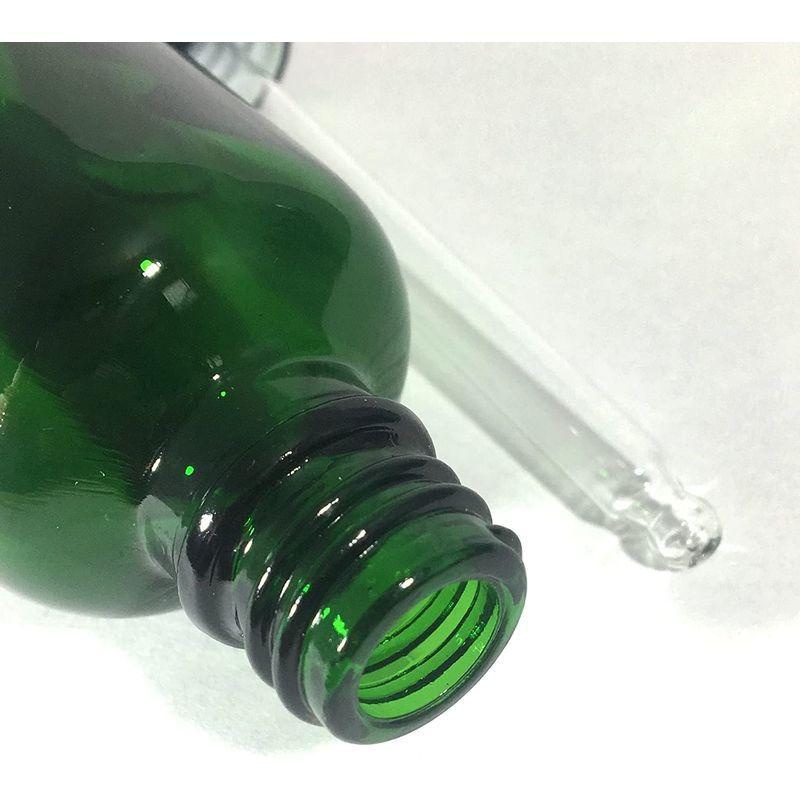 スポイト 付き 遮光瓶 5本セット ガラス製 アロマオイル エッセンシャルオイル アロマ 遮光ビン 保存用 精油 ガラスボトル 保存容器詰め替え 緑 最大74 Offクーポン