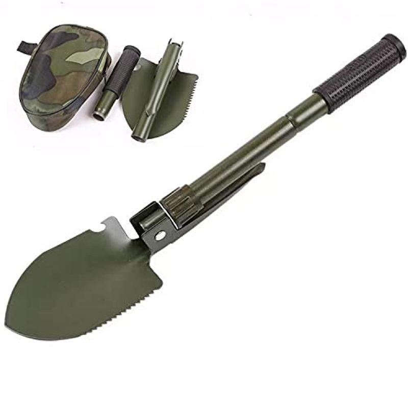 Heaven 多機能 超便利 シャベル 折りたたみ式 軍用 高炭素鋼 スコップ サバイバル 園芸 登山 旅行 車載 キャンプ アウトドア 雪 オーツーselect 通販 Yahoo ショッピング