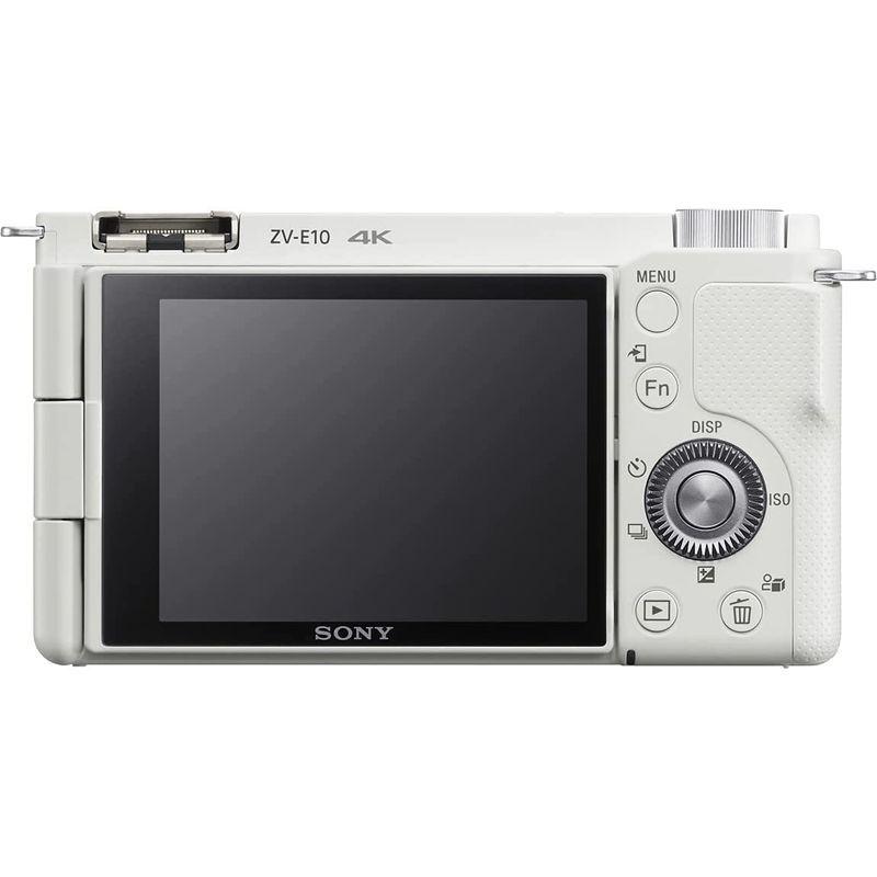 2個以上購入で送料無料 ソニー レンズ交換式 VLOGCAM ZV-E10 W ボディ