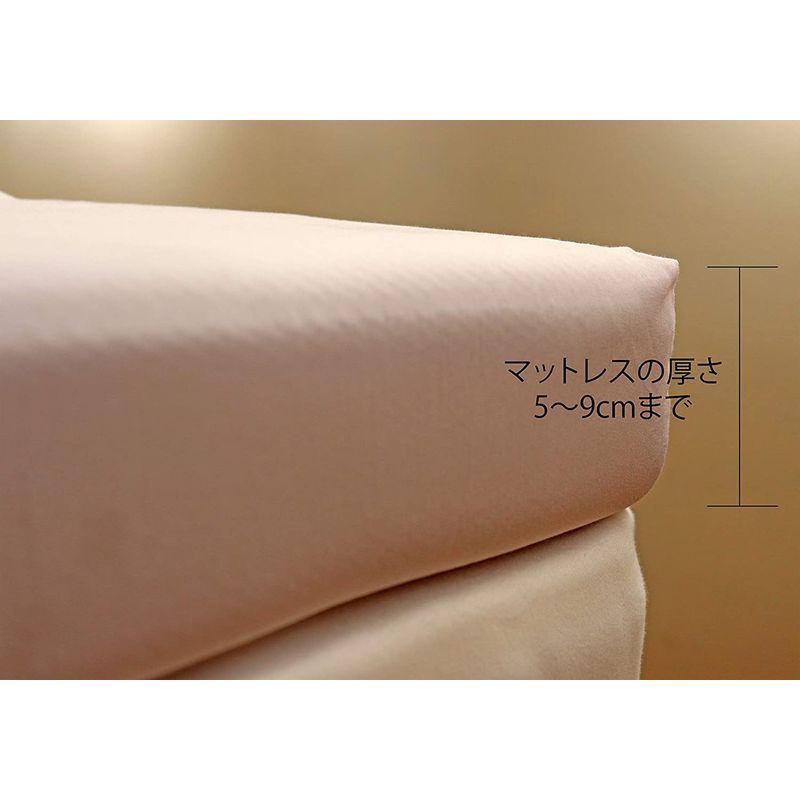 CAMEL PALMS 日本製 綿100％ 超長綿 シングル 97×200cmの 薄型 