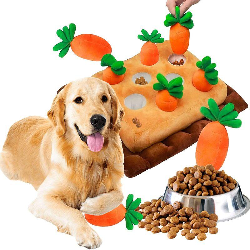 冬バーゲン 特別送料無料 Favuit 犬 おもちゃ ペット用品 知育玩具 にんじん ノーズワークマット おやつ訓練毛布 餌入れ いぬ用品 犬嗅ぎパッド 分 Megjc Gov Jm